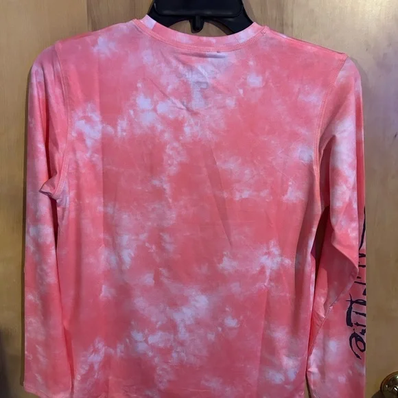 Salt Life UV Vapor Tie Dye Long Sleeve Rash Guard Sun Shirt SLX/YL Large NWT - Picture 2 of 10